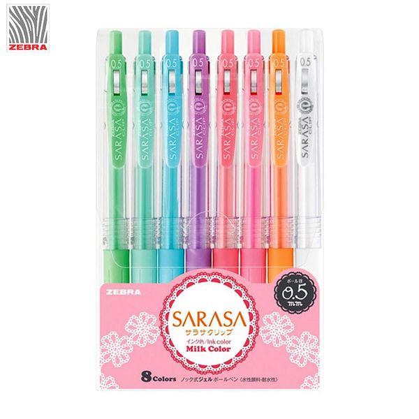 Zebra 358pcs Set Colored Pens Gel School Stationery Office Supplies Color Drawing 0.5mm Ballpoint SARASA JJ15 Y200709