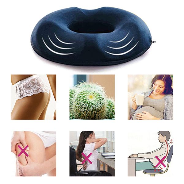 1 PC Anti Hemorrhoid Massage Chair Seat Cushion Hip Push Up Yoga Orthopedic Comfort Foam Tailbone Pillow Car Office Y200103