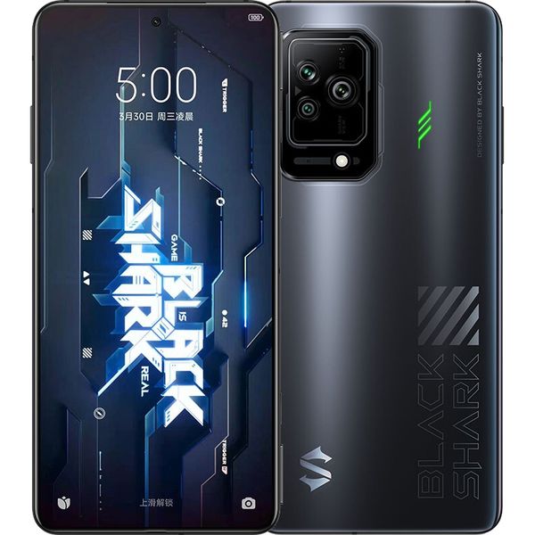 Original Xiaomi Black Shark 5 5G Mobile Phone Gaming 12GB RAM 128GB 256GB ROM Snapdragon 870 Android 6.67&quot; E4 Full Screen 64.0MP NFC Fa