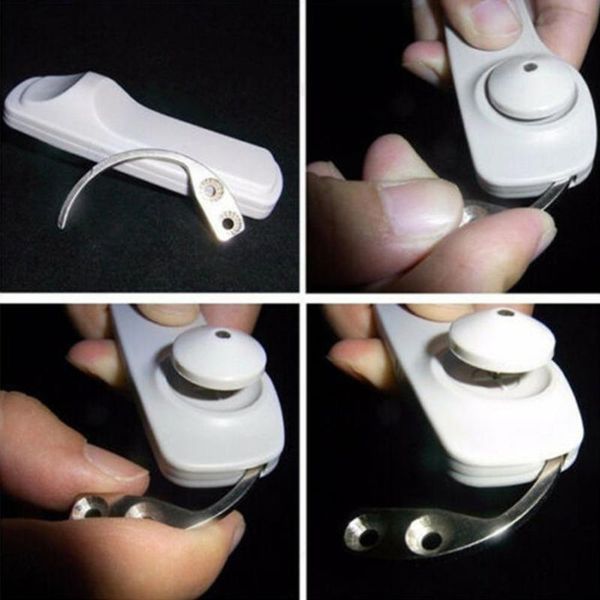 Hand Tools 2Pcs Useful Hook Key Reusable Hard Tag Remover Replacement Easy To Use Security Alarm For Shoes-Clothes-Wallethand Handhand