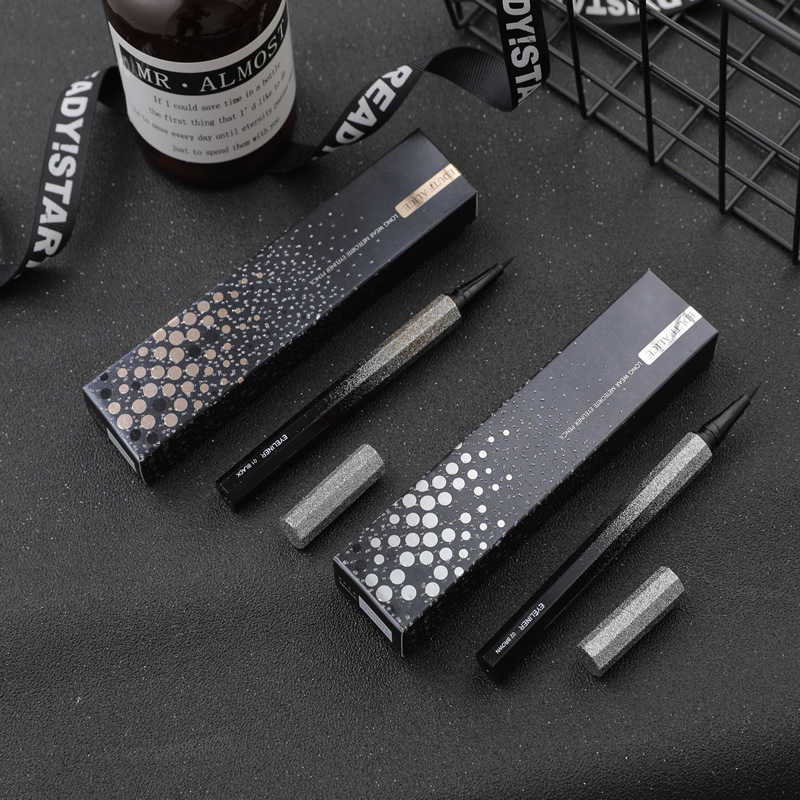 Gel Pens Edute Alice star Eyeliner Pen quick dry thin Eyeliner liquid pen not easy to faint makeup Eyeliner Pen