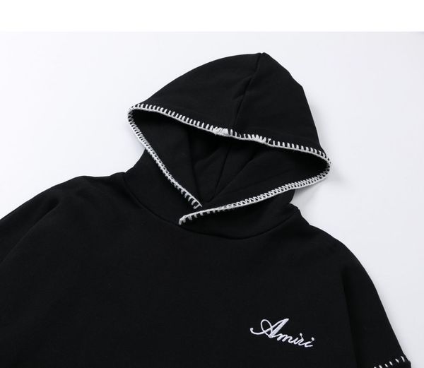 Hoodies Euro American Designer Sweatshirts Mens Women&#039;s Plus Size Sweaters Hoodies Autumn Winter Knitting Machine Custom Detail Crew Ne