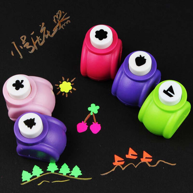 10 pcs-lot Circle Flower Punch DIY Craft Hole Punch Scrapbook Paper Cutter Scrapbooking Punches Embossing Device Papelaria
