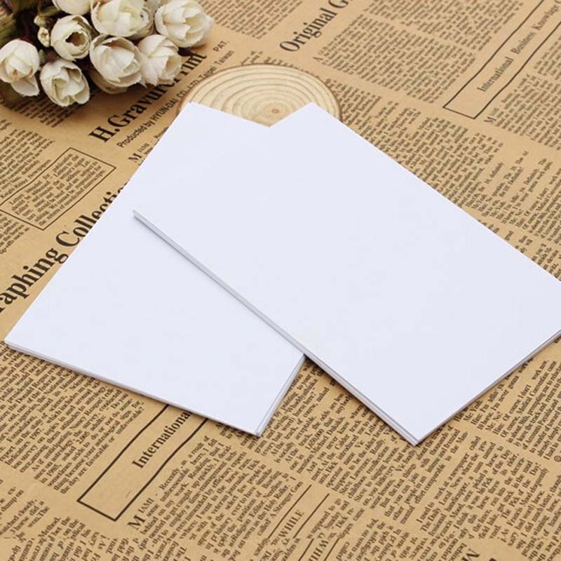 100 Sheet -Lot High Glossy 4R Photo Paper For Inkjet Printer Photographic Quality Colorful Graphics Output Album Covers Papelaria