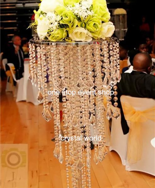 floor stand plastic flower vase wedding flower vase holder for wedding hall decoration