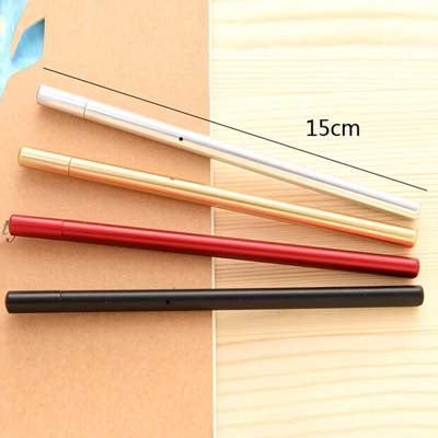 20pcs- High-grade Gel Pens 0.38mm Black-Red Ink Pen Writing Pens Business Office Accessories Retail Wholesale Material Escolar