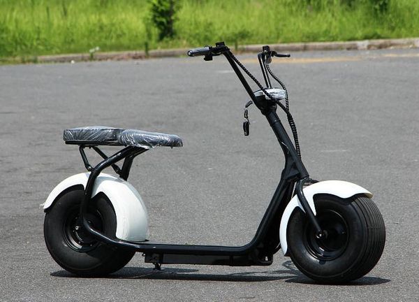 Customized Citycoco Electric Scooter Hydraulic Disc Brakes Colorful 1000W 60V 12AH Li-ion Battery 9inch Two Seats for Sports Outdoors