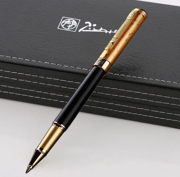 wholesale High Quality 902 black and gold Roller pen business office stationery urs writing gift ball pens xingqiuda