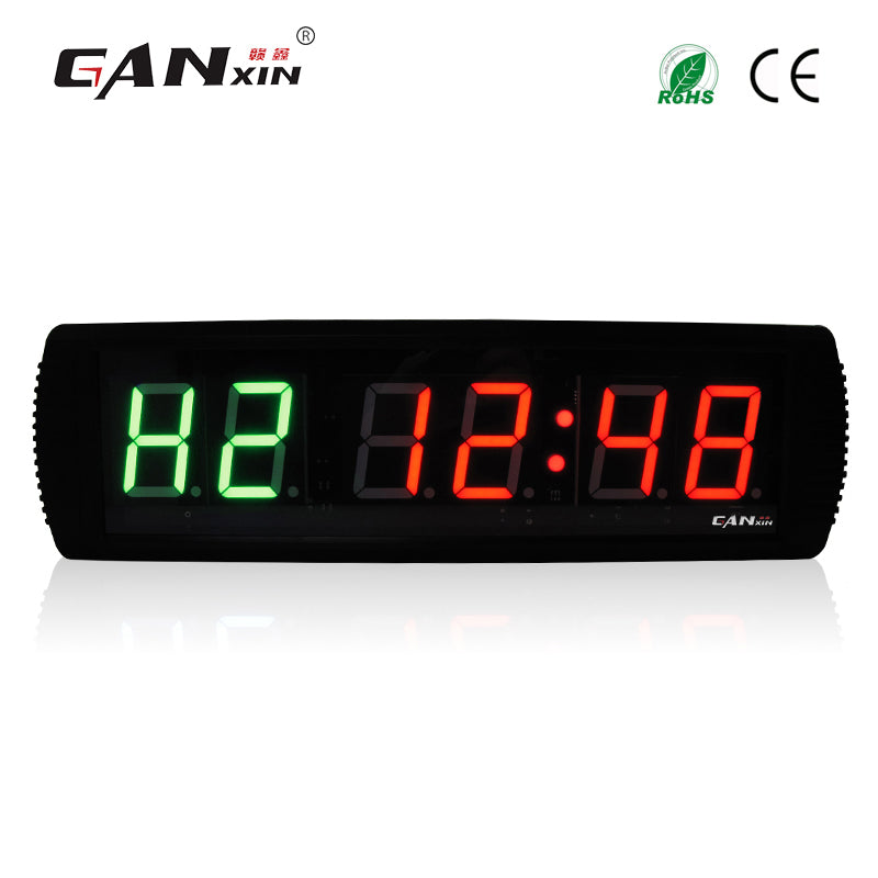 GANXIN New 3&#039;&#039; LED Fitness Timer Clock for Interval Workout MMA Tabata Box H.I.T Gym Timer