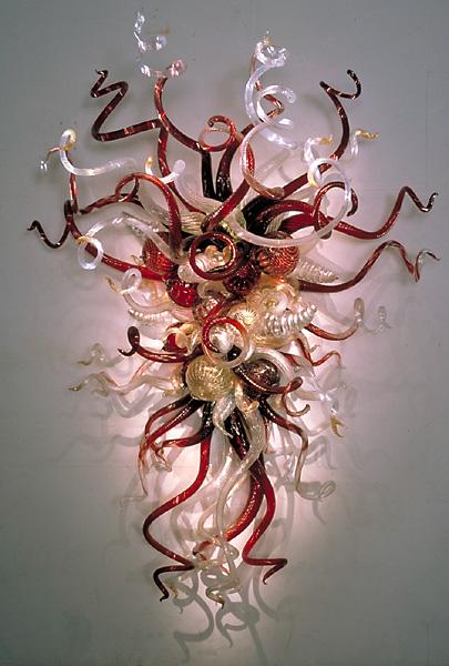 Unique Design Lamp Decorative Lighting Energy Saving Light Source LED Bulbs Antique Style Hand Blown Glass Wall Lamps