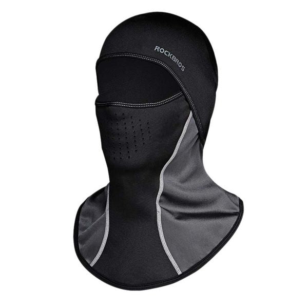 Rockbros Winter Cycling Cap Windproof Thermal Face Mask Balaclava Bandana Sport Ski Running Bike Bicycle Neck Hat Head Scarf Men SC009
