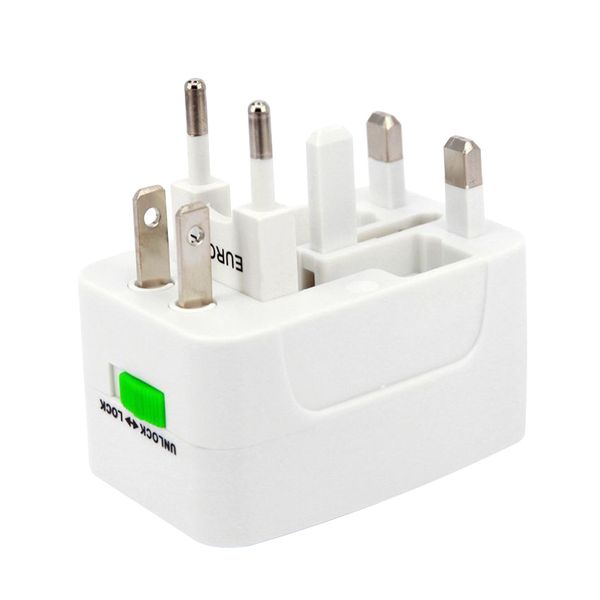 All in One Chargers Universal Plug Adapter Travel World AC-DC Socket Power Charger Adaptor With EU UK US AU Converter