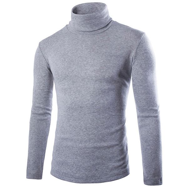 Men&#039;s Longe Hoodies: Fleece Winter Sweatshirts, High Collar Knitting Shirts B4
