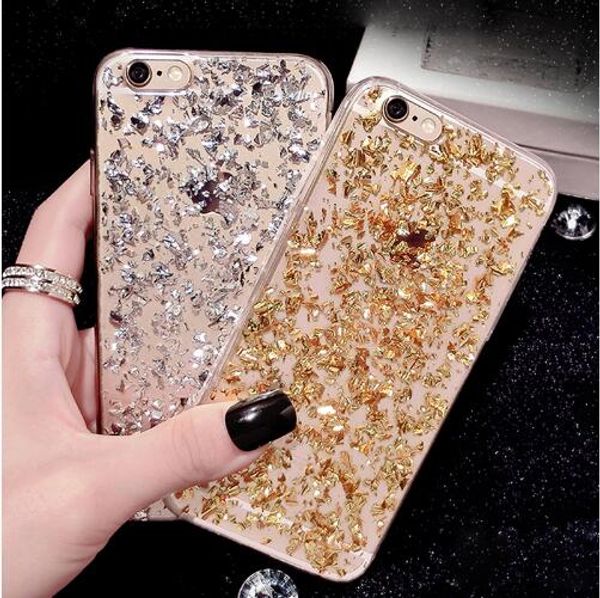Glitter Phone Case For Samsung Galaxy Note 8 Girl Soft Silicone TPU Case For Samsung Galaxy S6 S7 Edge S8 Plus A3 A5 2017 Cover