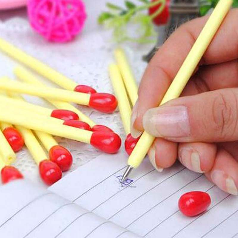 100pcs- 0.5mm Novelty Toys Pen Funny Pens Ballpoint Pens Student Kid Writing Supplies Gift Decorative Pen Papelaria