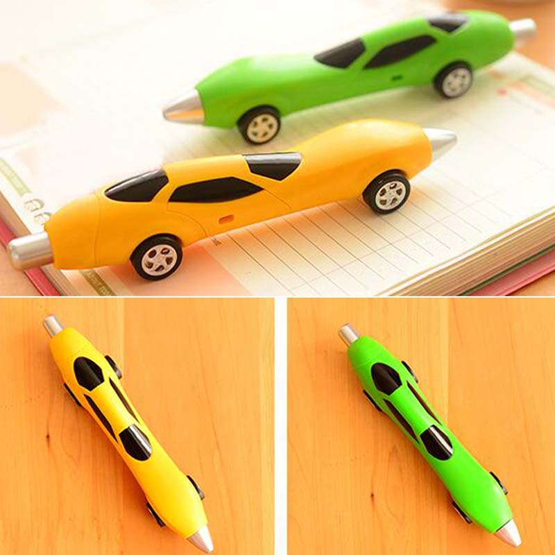 10pcs-lot Classic Classic Cars Ballpoint Pens Writing Pens Blue Ink Pen Children&#039;s Toys Pen Stationery