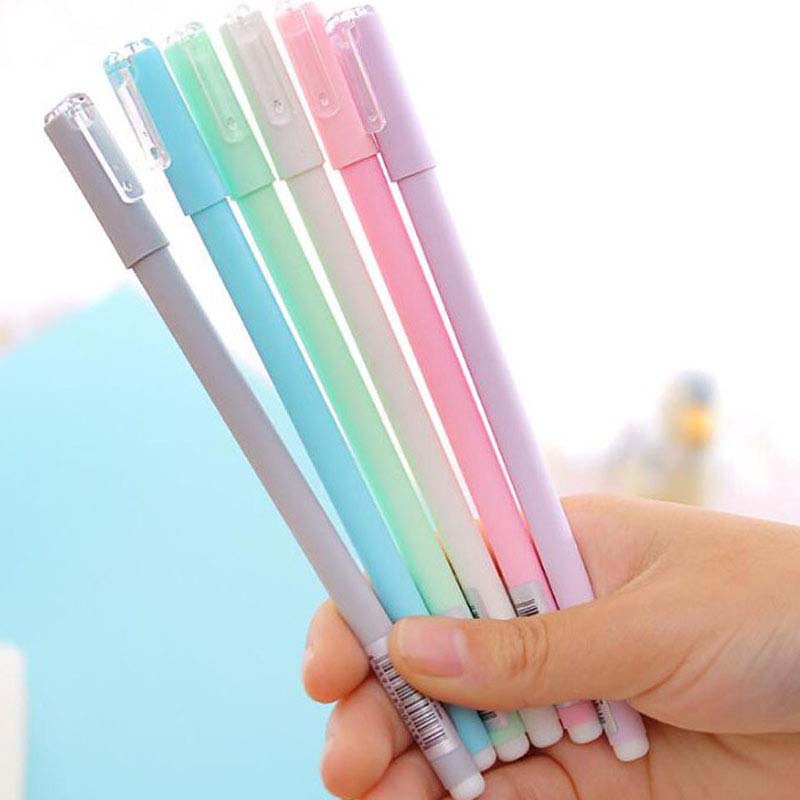 20pcs-lot 0.5mm Gel Pens Writing Pens Black Ink Pen Stationery Novelty Pens Promotional Pens Pens For Writing Papelaria
