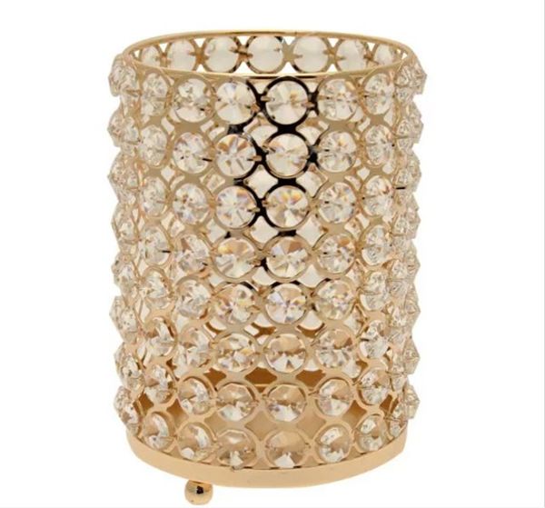 gold centerpiece vase candle holder for wedding table centerpiece