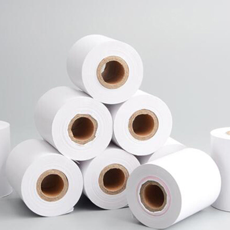 Thicken 4 rolls-lot Thermal Paper 57x50mm High Quality Receipt Paper POS Receipt Paper Roll Business Office Accessories Papelaria