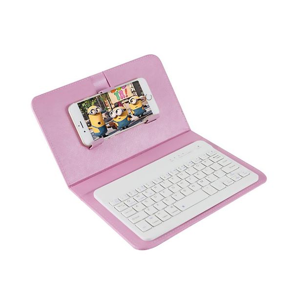 New Bluetooth keyboard holster Android Windows three system,Universal mobile phone Bluetooth keyboard holster