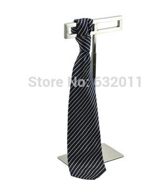 Stainless Steel Scarf Holder Tie Scarf Stand Scarves Display Rack