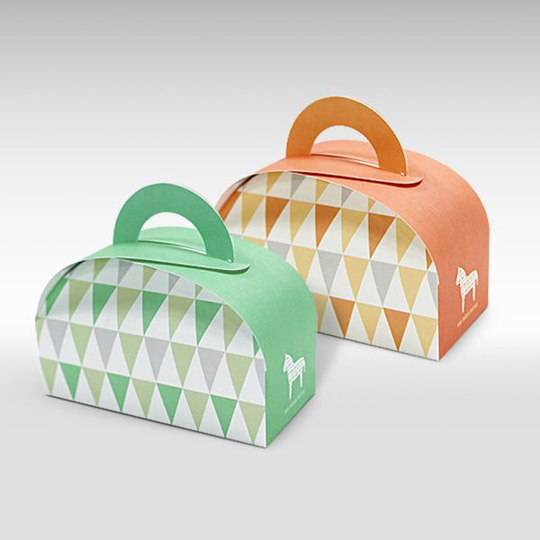 new 13x6 5x7 5cm kraft paper food box cake box biscuit boxes 100pcs lot pink lattice chocolate boxes free shipping