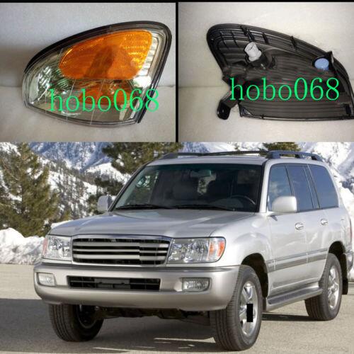 For Toyota Land Cruiser LC100 1998-2007 CAR Front Bumper Left Right Turn Signals Lights Corner Lamp NO BULBS