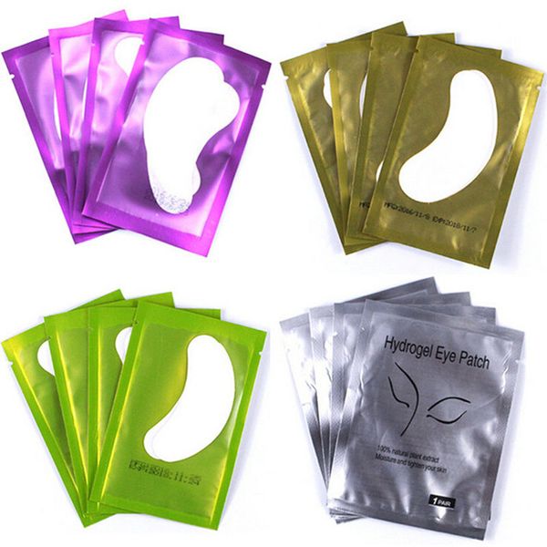 50pairs-pack Eyelash Extension Paper Patches Grafted Eye Stickers