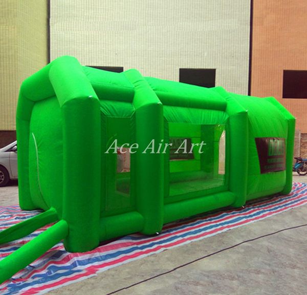 wholesale Chinese Manufacturer Inflatable Car Carport Spray Tent Airblown Spray Paint Tent For Car Spray Canopy