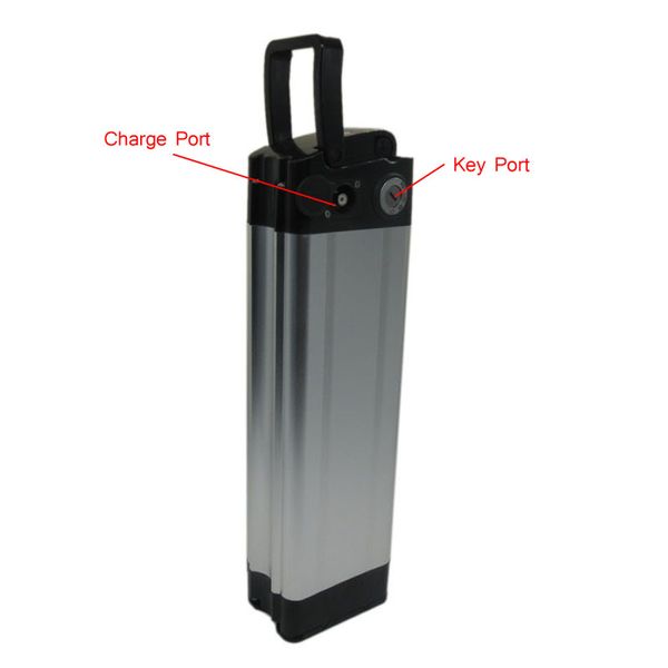 Free customs duty 48v 17.5ah electric bike battery 48 v 17ah battery pack 48v silver fish use samsung 3500mah cell 30A BMS