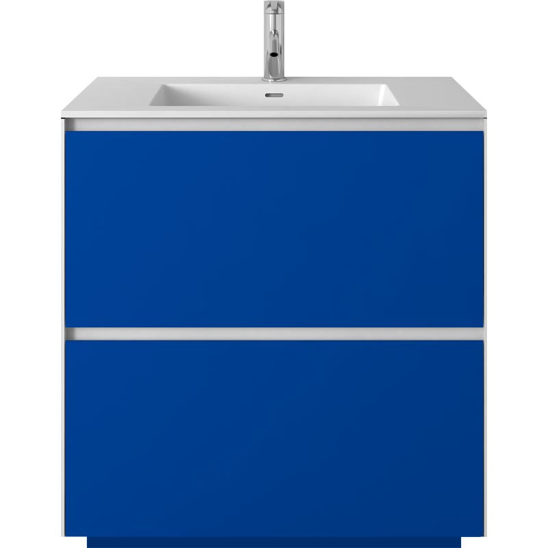 800mm Bathroom Furniture Free Standing vanity Stone Solid Surface Blum Drawer Cloakroom Wall Hung Cabinet Storage 2941