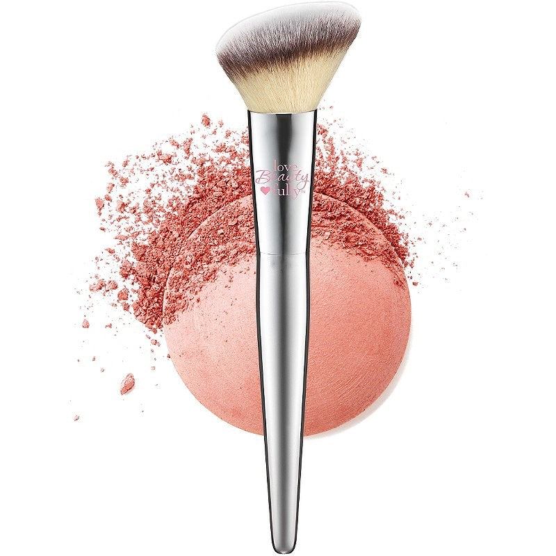 Flawless Blush Brush 227 Love Beauty Fully Angled Cheek Blusher Buffing Single Makeup Brush Sealed Packing with Tag Contour Sculpting Powder Cosmeti
