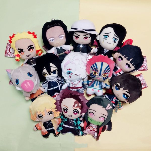 Anime cartoon Demon Slayer Surrounding Plush Toys Charcoal Jilang Yizhi Help Lei Shanyi Pendant Ornament Doll Spot DHL