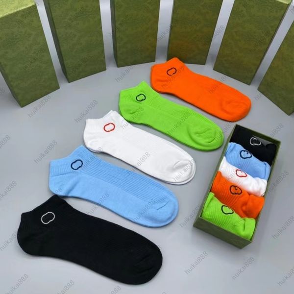 designer socks fashion trend letter printing elastic cotton breathable sock fro woman deodorant sweat absorption stealth socks slippers men