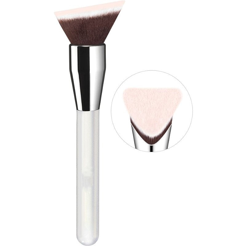 Airbrush Full Coverage Complexion Brush #77 Triangle Flat Top Cream Foundation Contour Powder Makeup Brushes Face Blending Cosmetics Beauty Tool Who