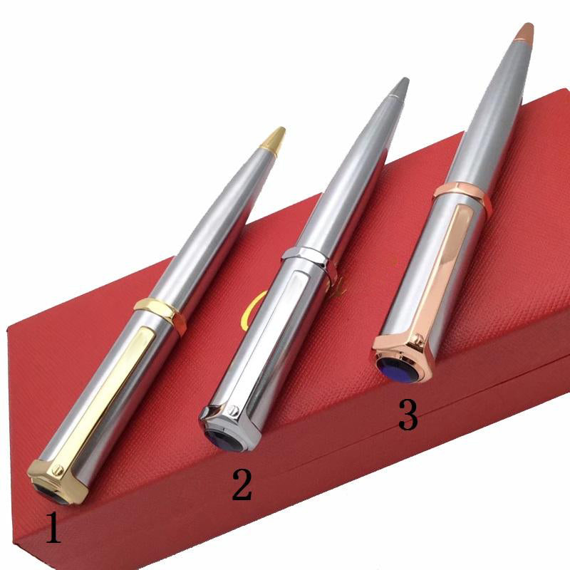 Gift Pen Random Color Stone Ballpoint Pens Luxury Fasion Brand Office Writing Supplier or box