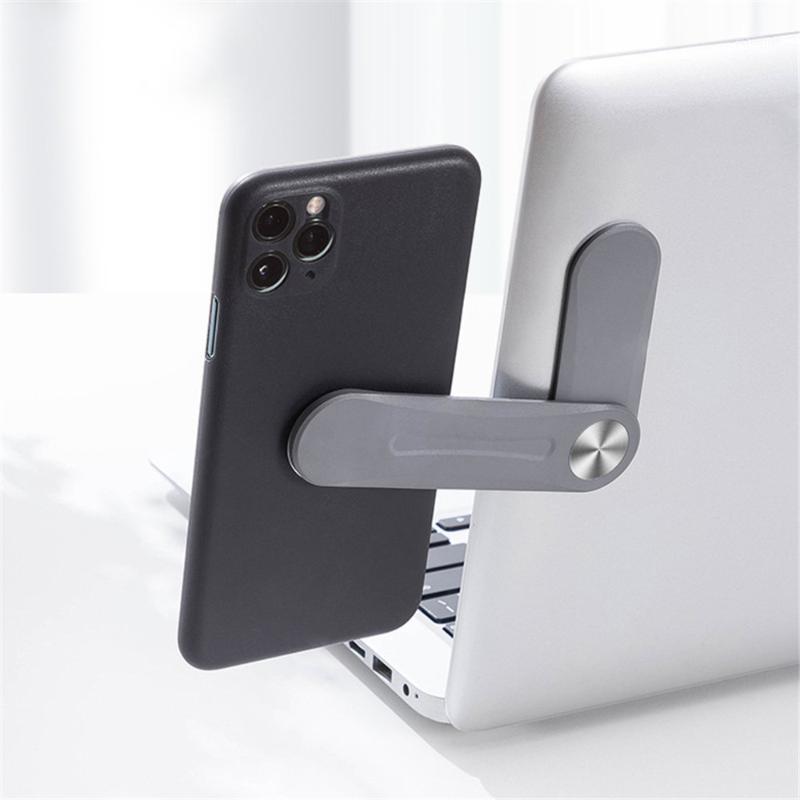 Adjustable Phone Stand Holder Screen Support Hoder Laptop Side Mount Connect Tablet Bracket Dual Monitor Display Clip