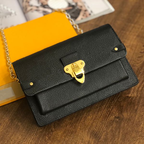 Designer Shoulder Bags 10A Mirror quality Crossbody Bag Genuine Leather Chain Bags With Box L022