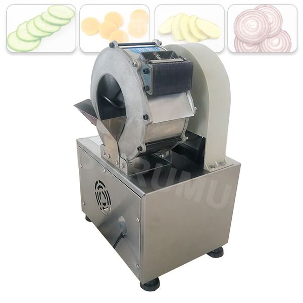 Electric Slicer Commercial Potato Carrot Ginger Shredding Machine Multifunctional Automatic Shredder