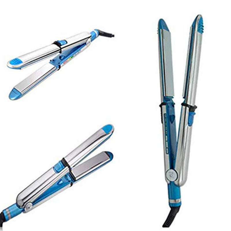 Hair Straightener TITANI Hair Straightening Irons 1.25 inch flat iron Straightener with Retail Box