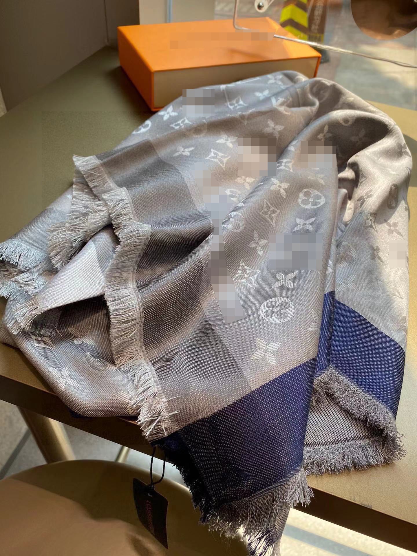 Scarves 2022 new women&#039;s lovely high-end cotton blend fashion Europe and America 140 * 140cm oversized Shawl Scarf