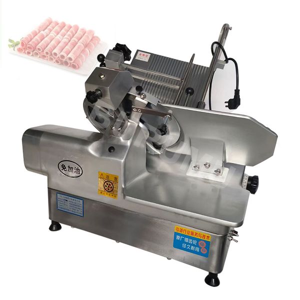 Mutton Roll Freezing Beef Slicing Machine Potato Radish Slicer Automatic Meat Slicer