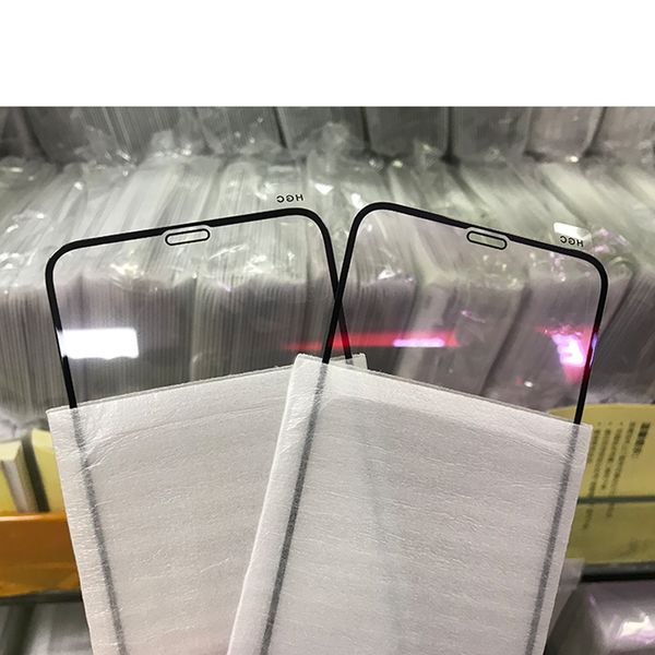 Tempered Glass Screen protector for iPhone 13 12 11 pro max xs XR 6 7 Plus 8 Full Coverage 5D edge no package