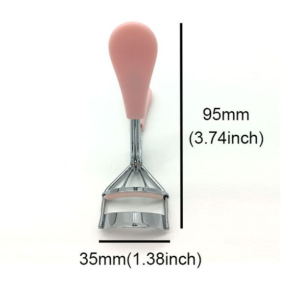 Hot Selling Mini Protable Metal Metal Cylash Malker Black Silver Manual Eye Lash Clelyash Curling Tweezers para cílios Rolling Beauty Rizado