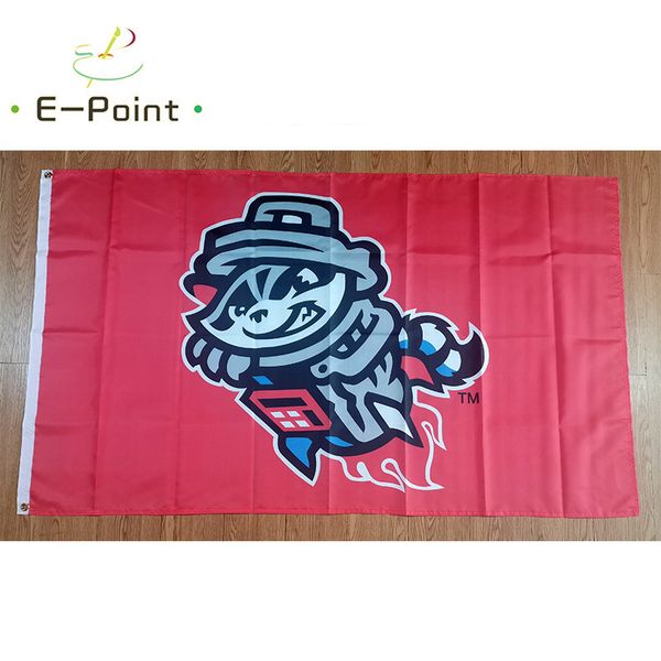 MiLB Rocket City Trash Pandas Flag 3*5ft (90cm*150cm) Polyester Banner decoration flying home & garden Festive gifts