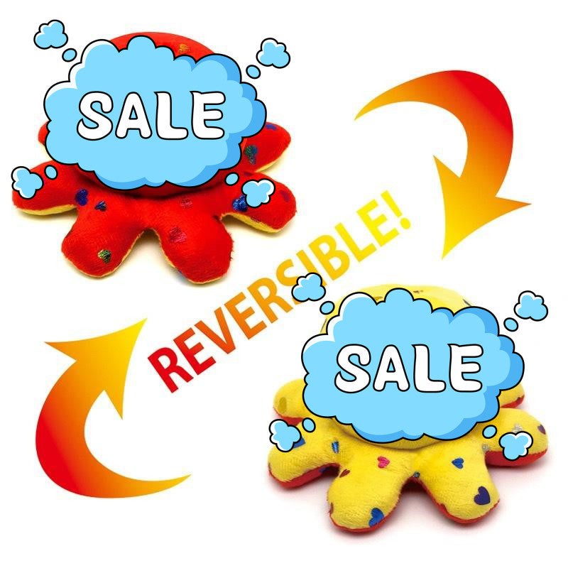 Flip Octopus Doll Face Octopus Change Plush Toy Home Pillow Stuffed Plushs Soft Dolls Children&#039;s Christmas Gift Homes 20cm