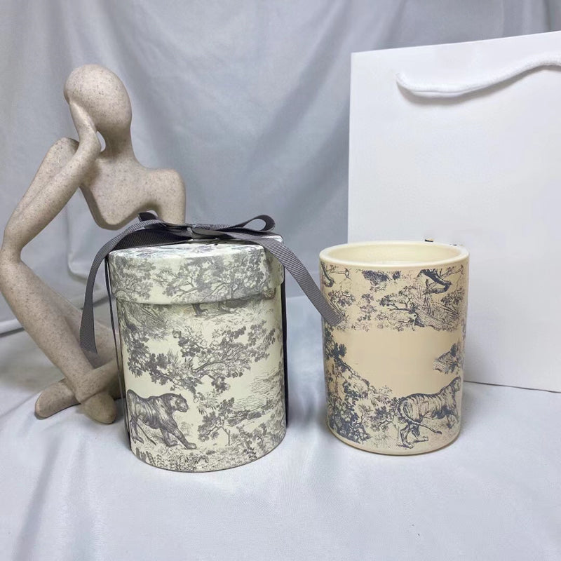 Sales designer incense Perfumed Candle 280g perfume France Brand Scented Bougie Parfum Candles Long Smell Fragrance Deodorant Sealed Gift Box