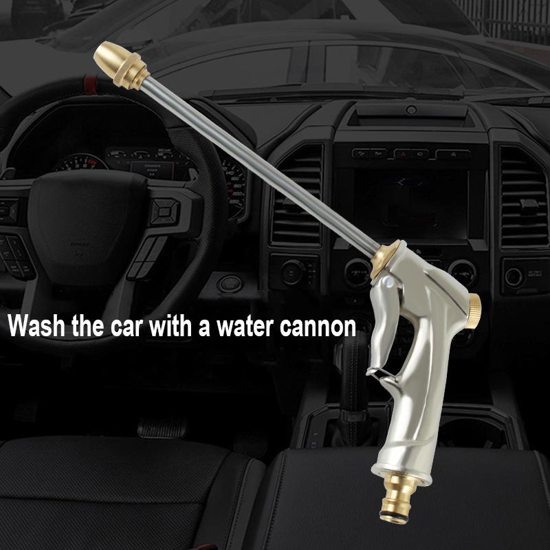 Water Gun & Snow Foam Lance High Pressure Power Car Washer Garden Watering Hose Nozzle Sprinkler High-pressure Cleaning ToolWater