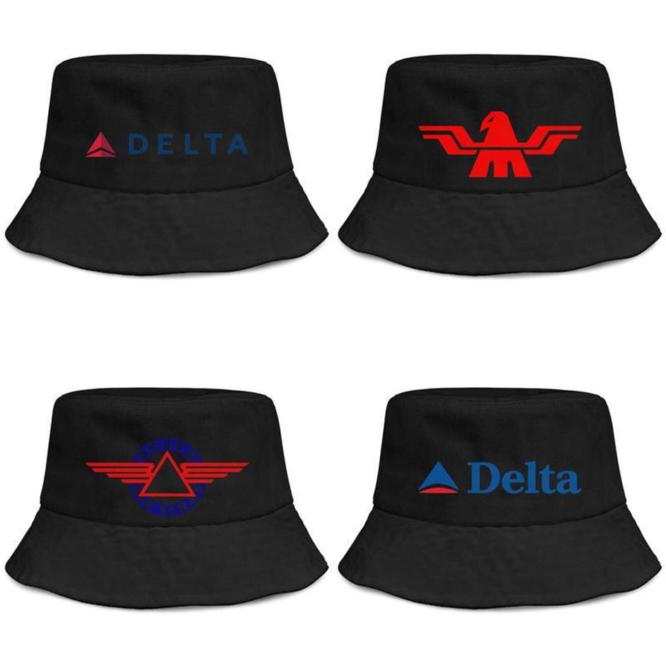 Delta Airlines Triangle logo for men and women buckethat styles fashion bucket baseballcap Mooney airline symbol red delta Airline159x