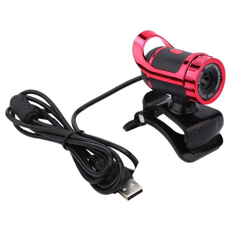 Webcams USB 2.0 360 Degree Webcam Web Camera HD 50MP With MIC Clip-on For Computer PC Laptops